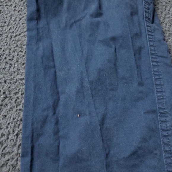 Weatherproof Chino Khaki Pants Blue Mens 36 x29 - Picture 5 of 9